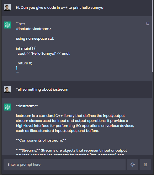ChatGPT Clone
